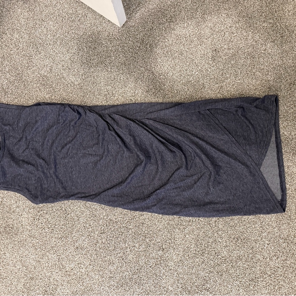 Leith Dark Blue Maxi Skirt